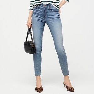 Petite 9" high-rise toothpick eco jean NWOT